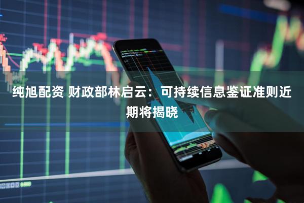 纯旭配资 财政部林启云：可持续信息鉴证准则近期将揭晓